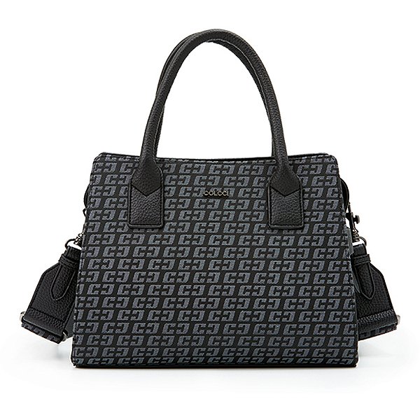 Bolsa Tote Jacquard Colcci Preto Feminino