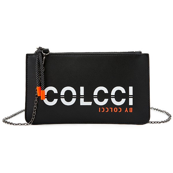 Bolsa Envelope Sport Colcci Preto Feminino