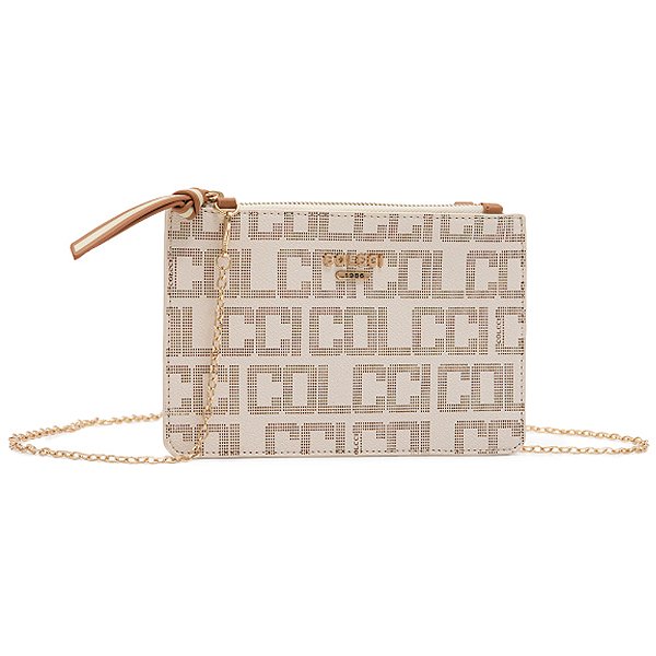 Bolsa Envelope Colcci Off White Feminino