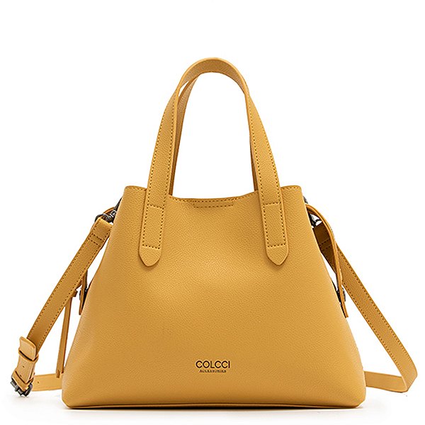 Bolsa Tote Colcci Floater Amarelo Feminino