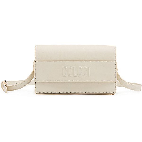 Bolsa Crossbody Colcci Relevo Off White Feminino