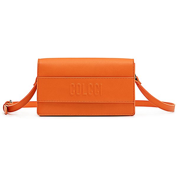 Bolsa Crossbody Colcci Relevo Laranja Feminino