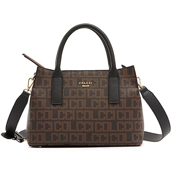 Bolsa Tote Colcci Logomania P23 Marrom Feminino
