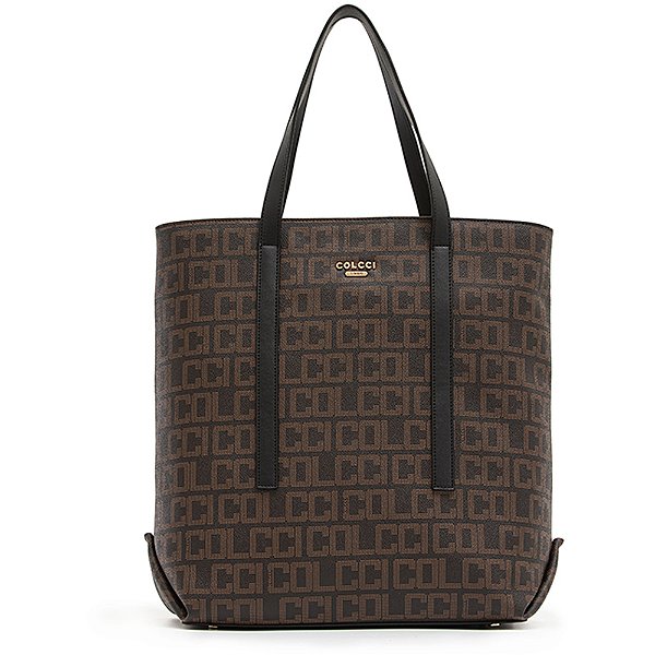 Bolsa Shop Colcci Logomania P23 Marrom Feminino