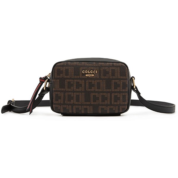Bolsa Camera Colcci Logomania P23 Marrom Feminino