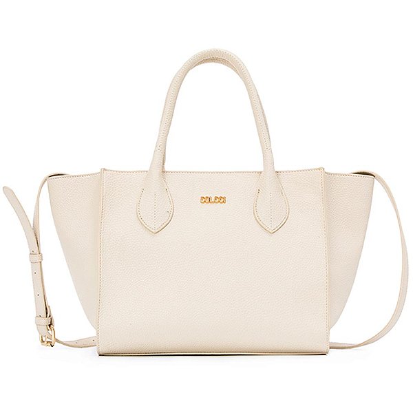 Bolsa Tote Colcci Details V23 Off White Feminino