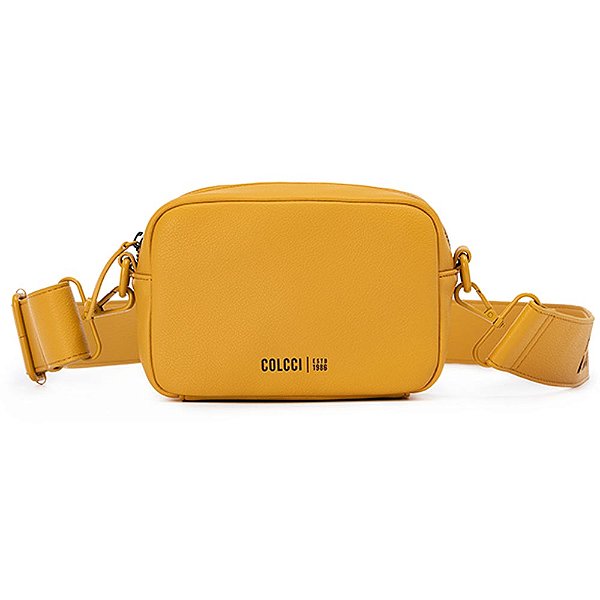 Bolsa Crossbody Colcci Signature V23 Amarelo Feminino