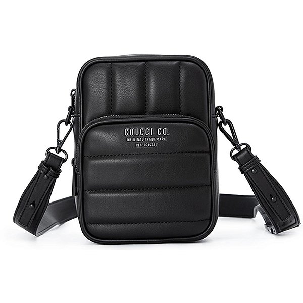Bolsa Camera Bag Colcci Matelassê V23 Preto Feminino