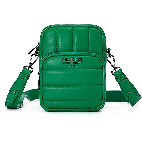 Bolsa Camera Bag Colcci Matelassê V23 Verde Feminino