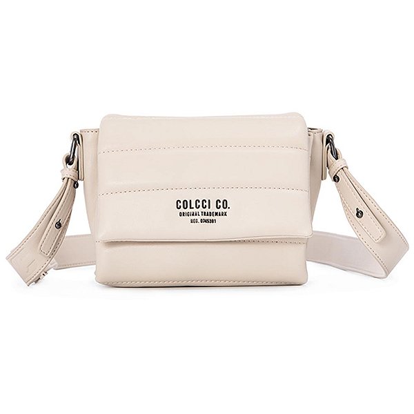 Bolsa Crossbody Colcci Ônix V23 Off White Feminino