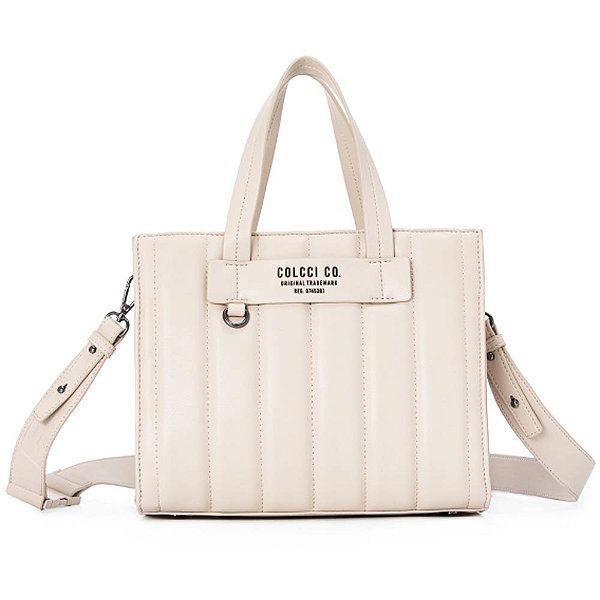 Bolsa Tote Colcci Tpu V23 Off White Feminino