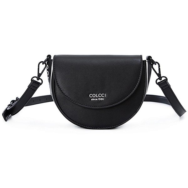 Bolsa Crossbody Colcci Print V23 Preto Feminino