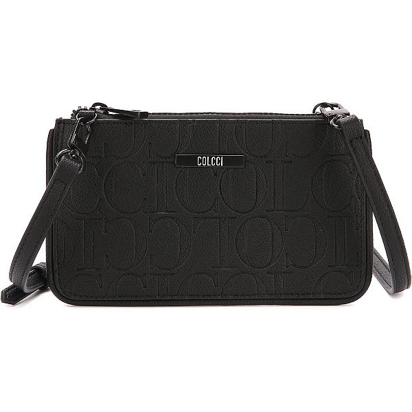 Bolsa Colcci Crossbody Colcci Slim AV23 Preto Feminino