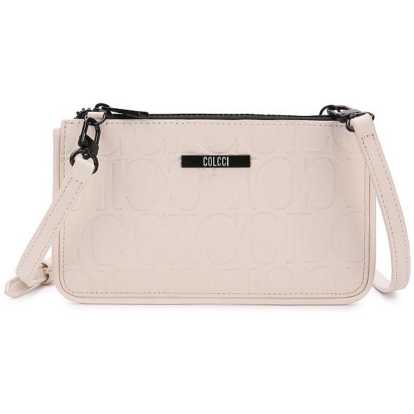 Bolsa Crossbody Colcci Slim AV23 Off White Feminino