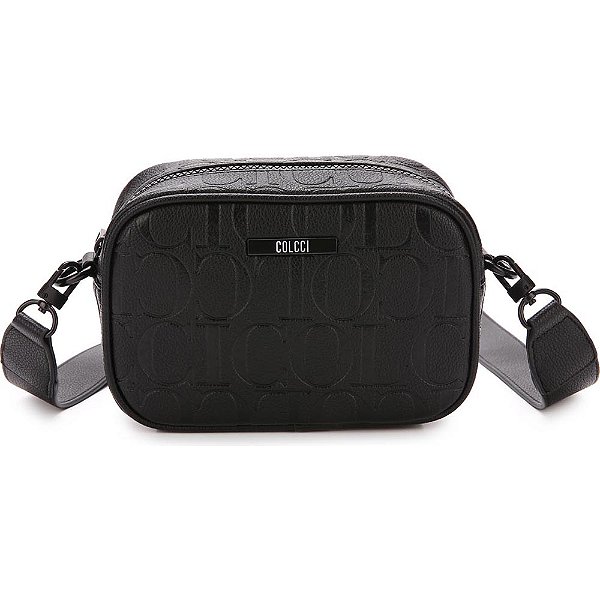 Bolsa Camera Bag Colcci Fivela AV23 Preto Feminino