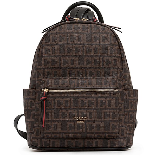 Mochila Colcci Logomania Café Feminino