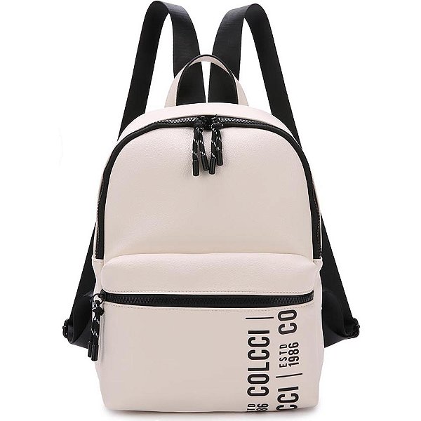 Mochila Colcci Minimalist AV23 Off White Feminino