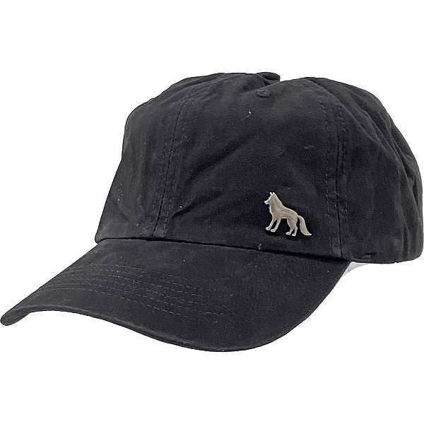 Boné Acostamento Basic Metal Sofia Strapback Preto
