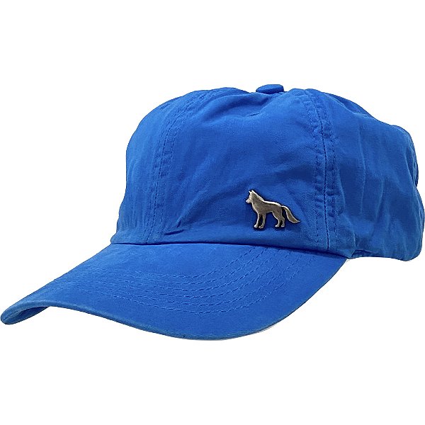 Boné Acostamento Basic Metal Sofia Strapback Azul