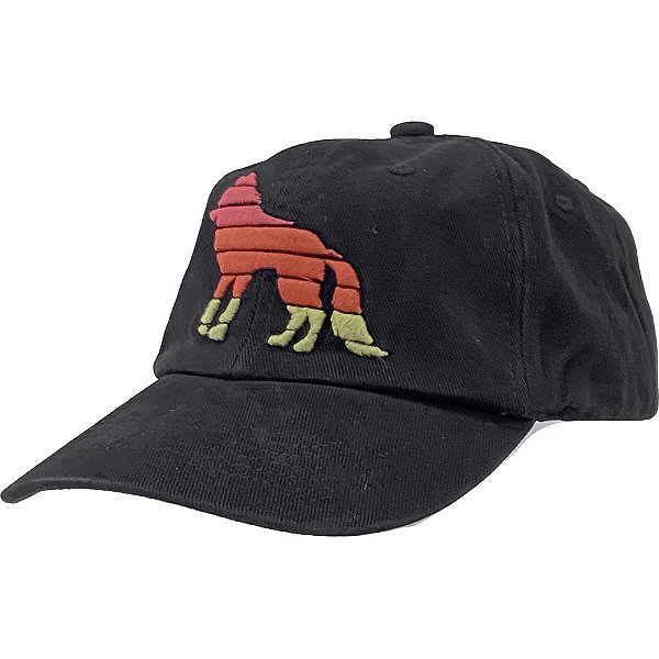 Boné Acostamento Degrade Mediterraneo Strapback Preto