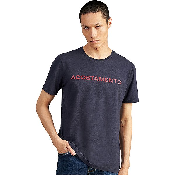 Camiseta Acostamento Touch V23 Marinho Masculino