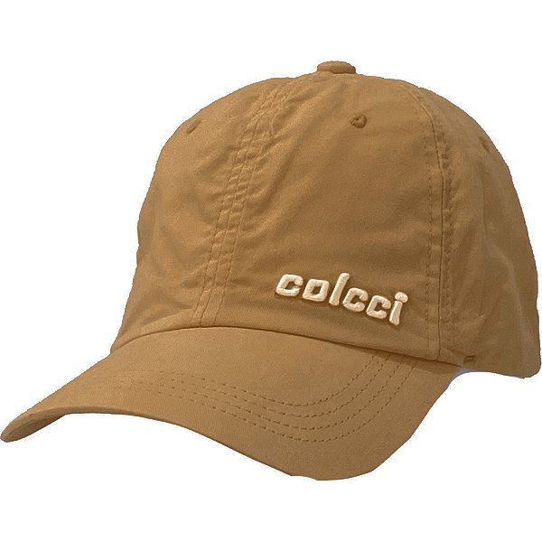 Boné Colcci Aba Curva Basic Bordado Strapback Marrom