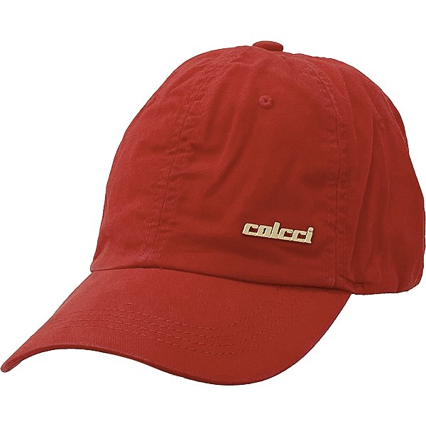 Boné Colcci Aba Curva Basic Gold Strapback Vermelho