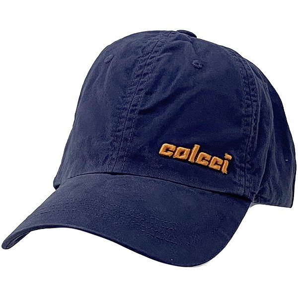 Boné Colcci Aba Curva Basic Bordado Strapback Azul Marinho
