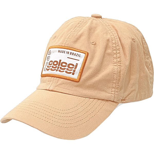Boné Colcci Aba Curva Patch Pos Strapback Laranja