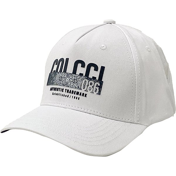 Boné Colcci Aba Curva Authentic Trademark Strapback Branco