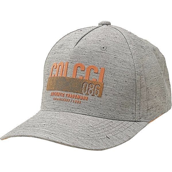 Boné Colcci Aba Curva Authentic Trademark Strapback Cinza