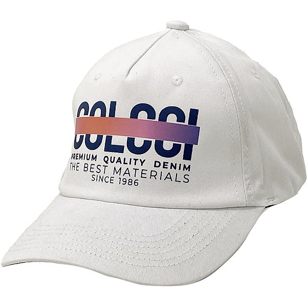 Boné Colcci Aba Curva Premium Quality Snapback Branco