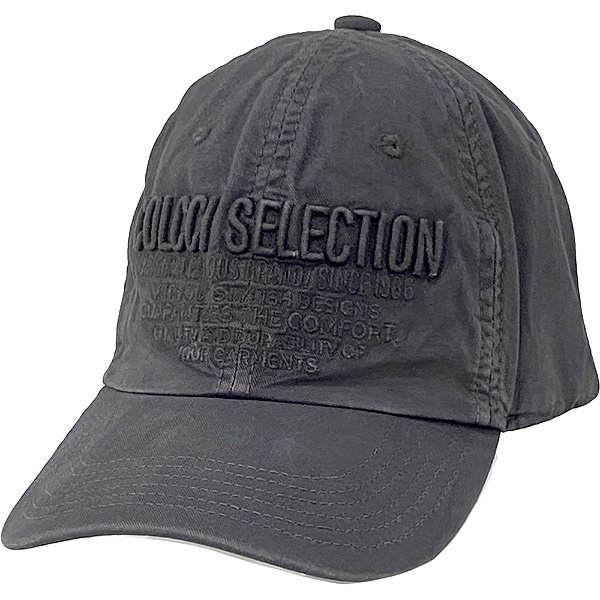Boné Colcci Aba Curva Relevo Frontal Strapback Grafite