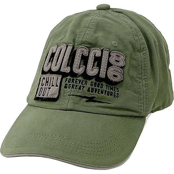 Boné Colcci Aba Curva Laser 86 Strapback Verde