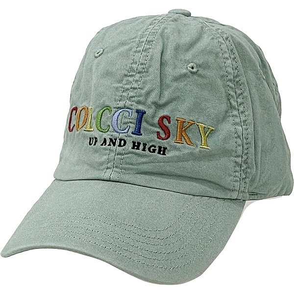 Boné Colcci Aba Curva Frontal Sky Strapback Verde