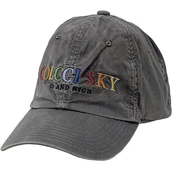 Boné Colcci Aba Curva Frontal Sky Strapback Cinza
