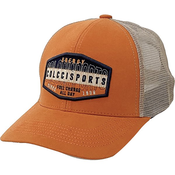 Boné Colcci Aba Curva Sports Trucker Laranja