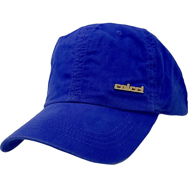 Boné Colcci Basic Gold Strapback Azul Unissex