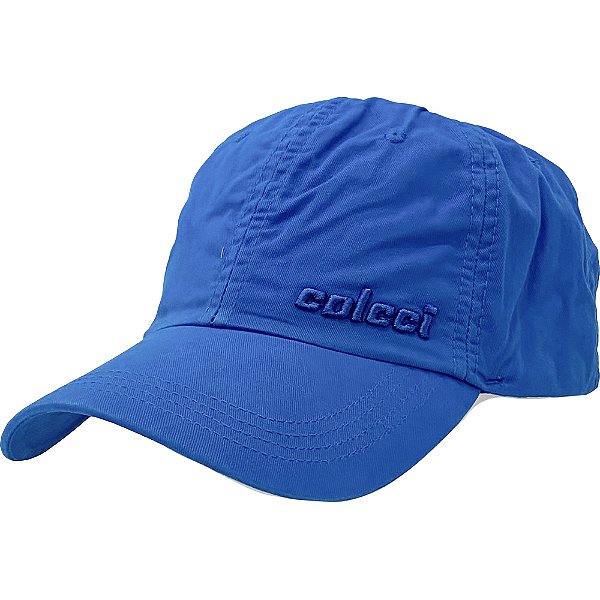 Boné Colcci Basic Bordado Strapback Azul Unissex