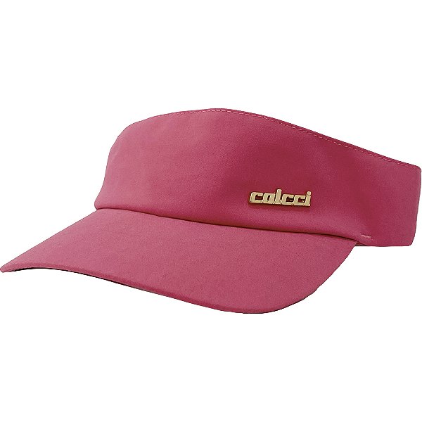 Viseira Colcci Basic Gold Snapback Rosa Unissex