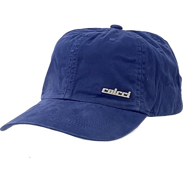 Boné Colcci Aba Curva Niquel Strapback Marinho