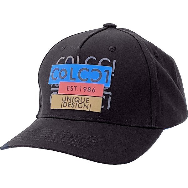 Boné Colcci Aba Curva Dora e Julia Snapback Preto