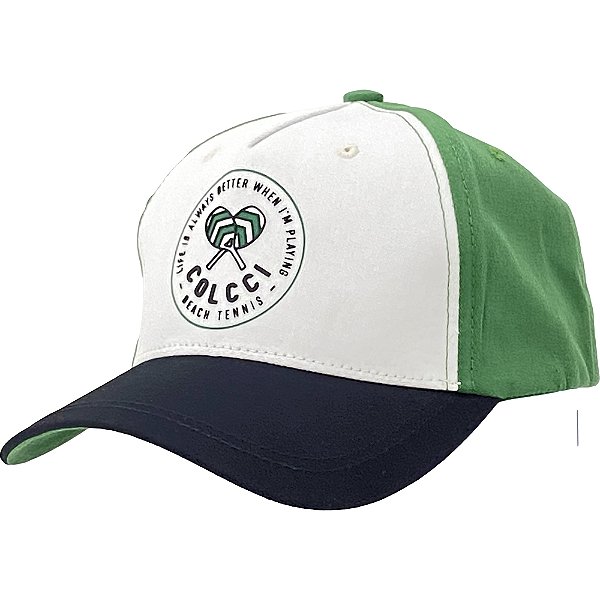 Boné Colcci Aba Curva Frontal Dora Strapback Verde