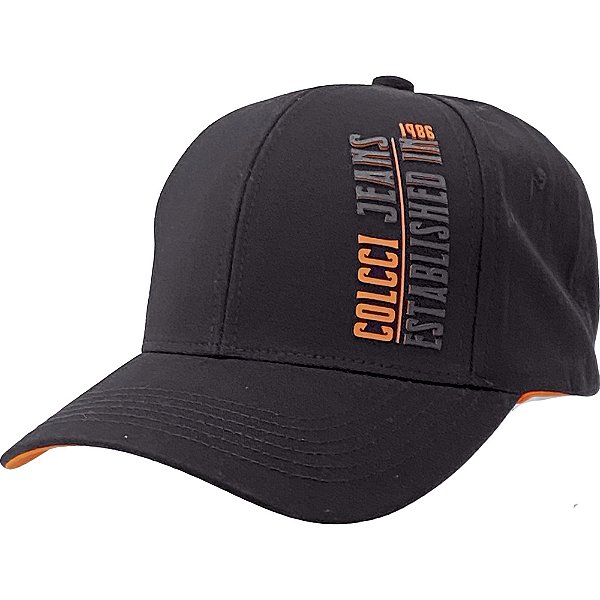 Boné Colcci Aba Curva Deslocado Dora Snapback Preto
