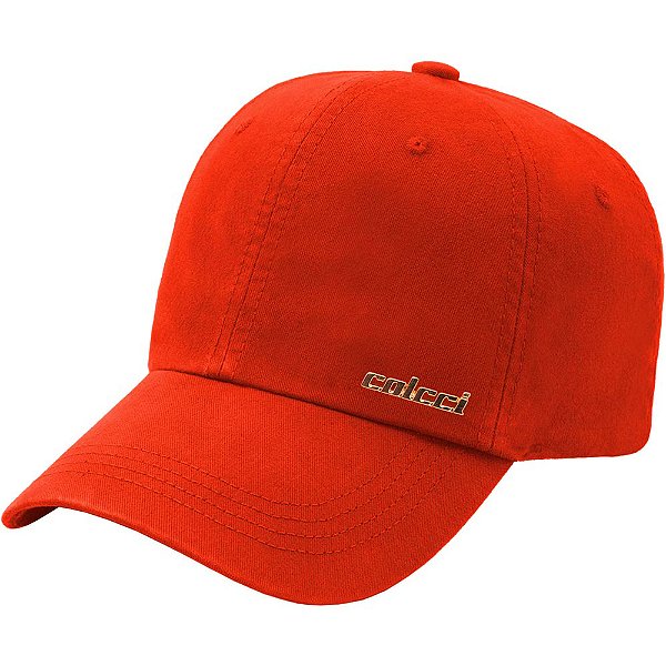 Boné Colcci Aba Curva Basic Gold Julia Laranja