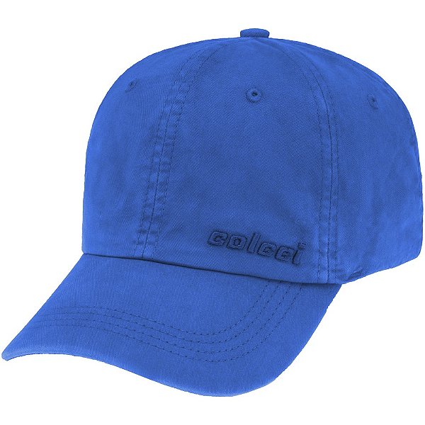 Boné Colcci Aba Curva Basic Bordado Sofia Azul Boucher