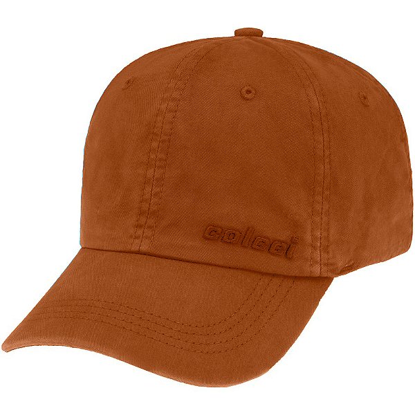 Boné Colcci Aba Curva Basic Bordado Sofia Marrom Cadena
