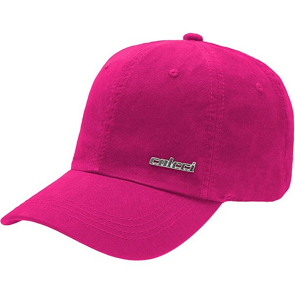 Boné Colcci Aba Curva Basic Niquel Julia Rosa Raspeberry