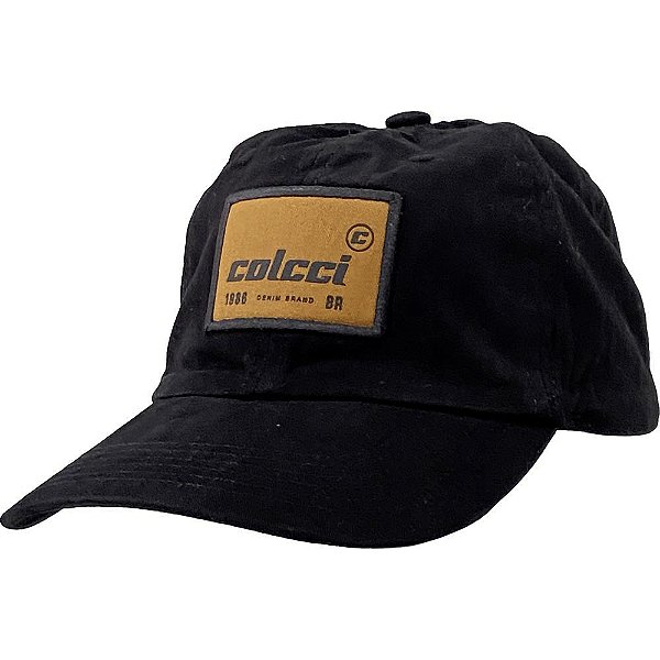 Boné Colcci Aba Curva Patch Pos Julia Preto