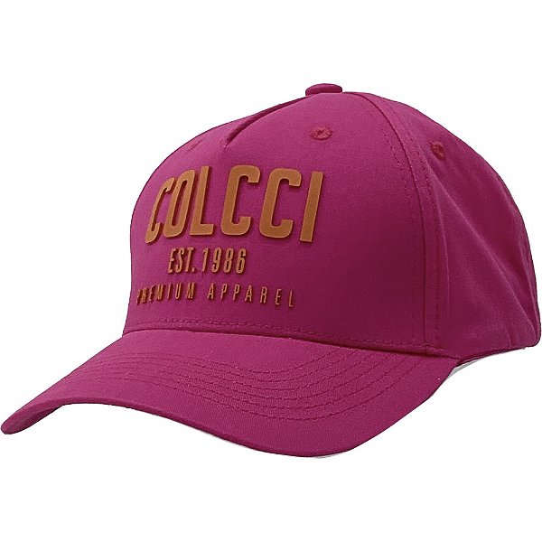 Boné Colcci Aba Curva Silk Frontal Dora Snapback Rosa Ayla